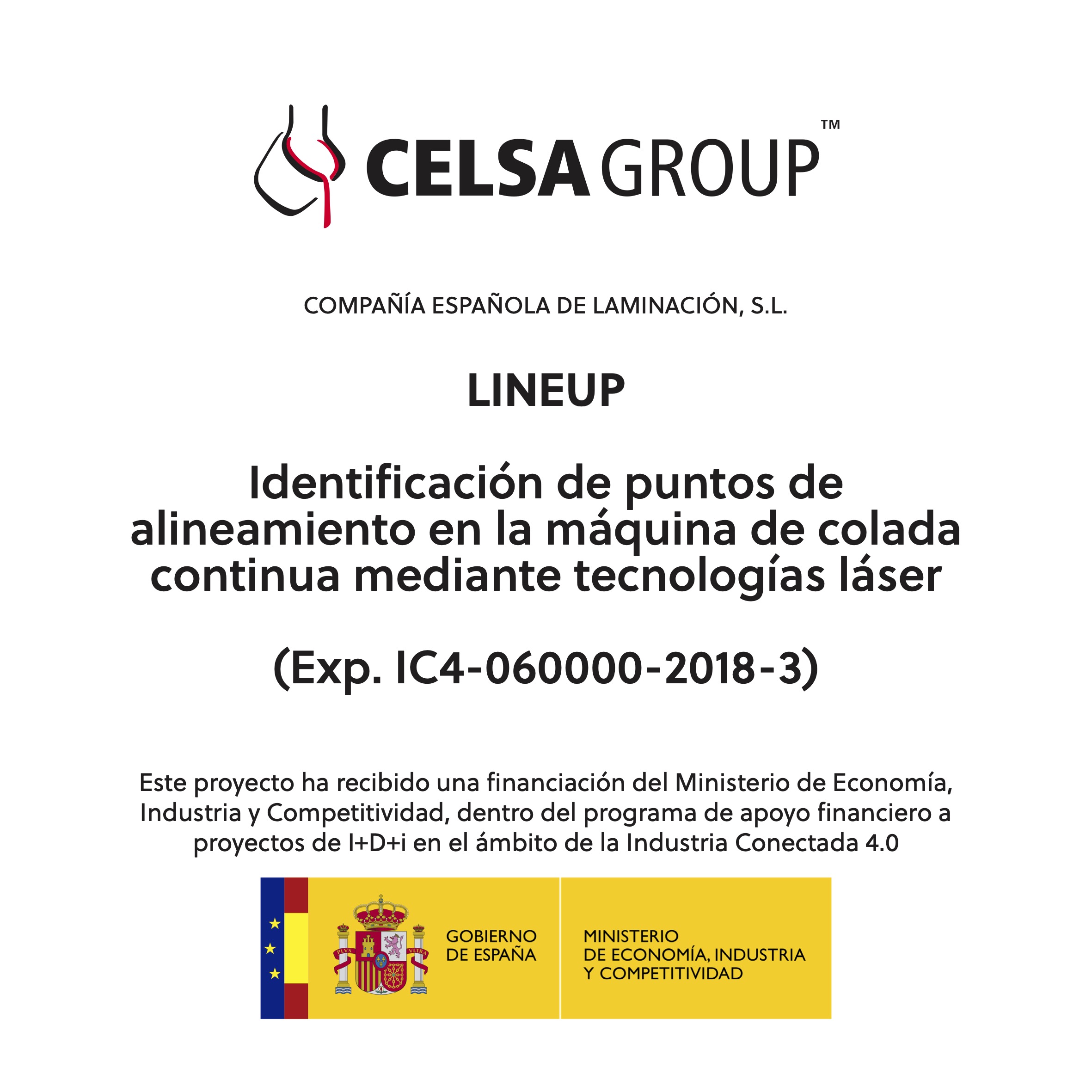 LINE UP sistema alineación