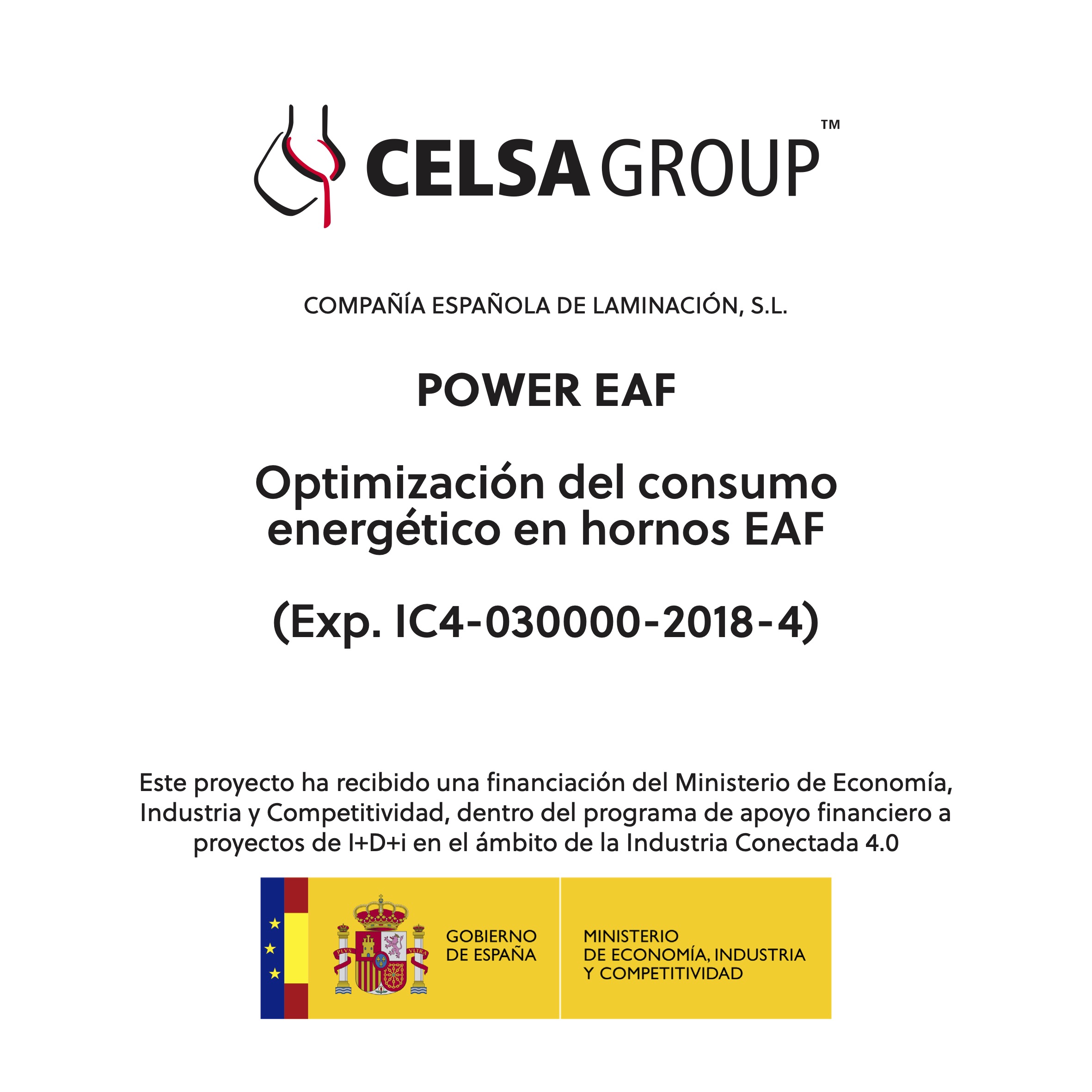 POWER EAF optimización consumo energético