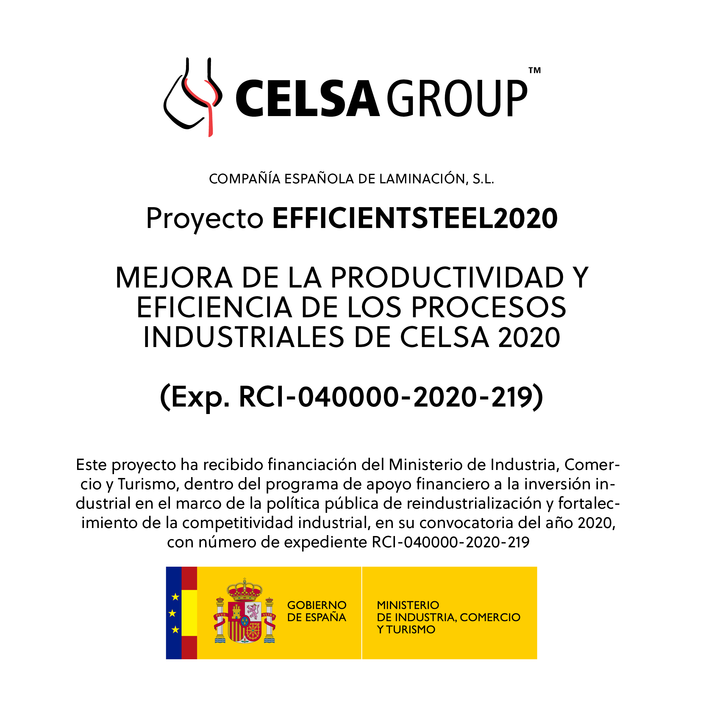 Proyecto EFFICIENTSTEEL